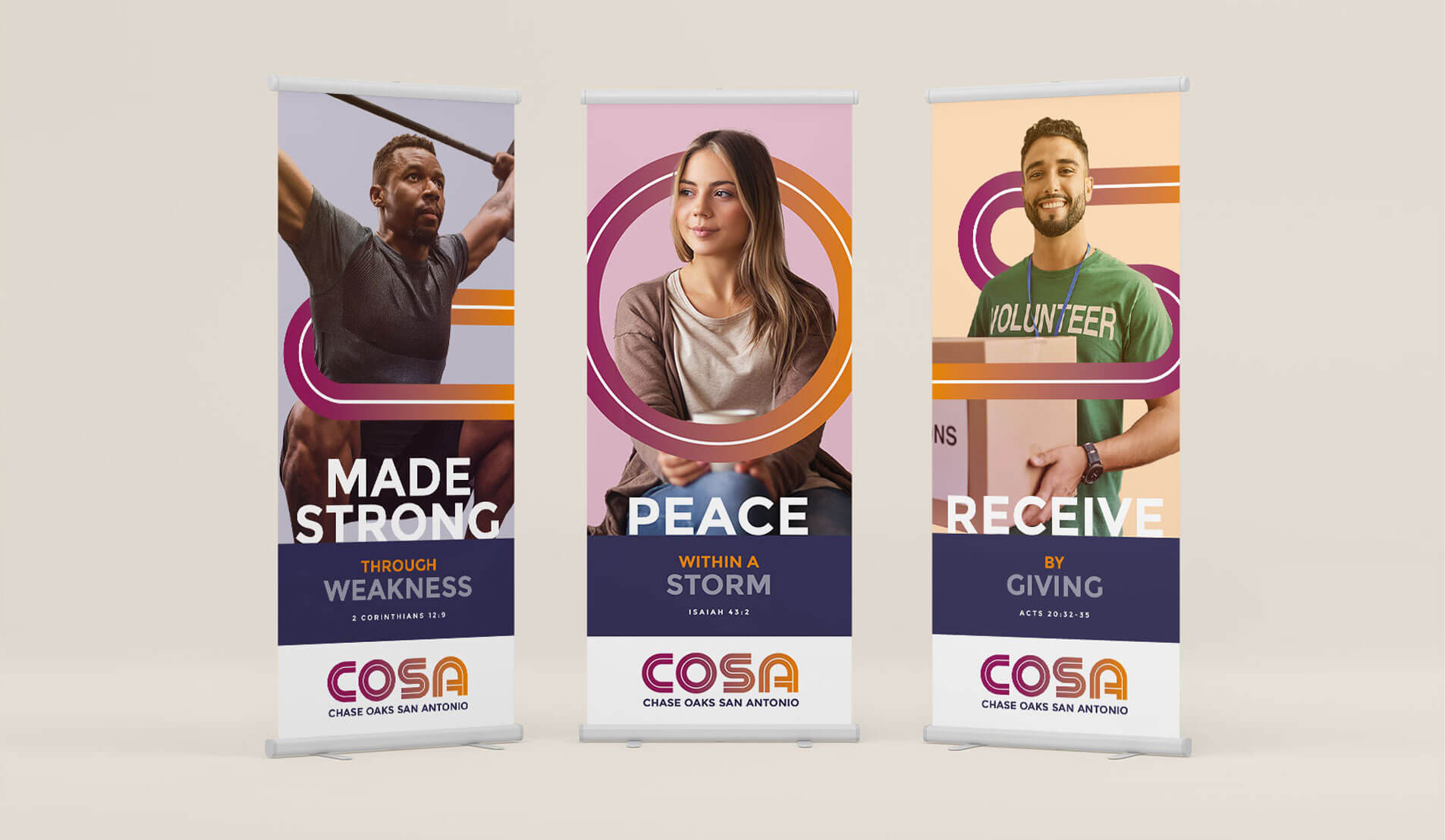 COSA banners